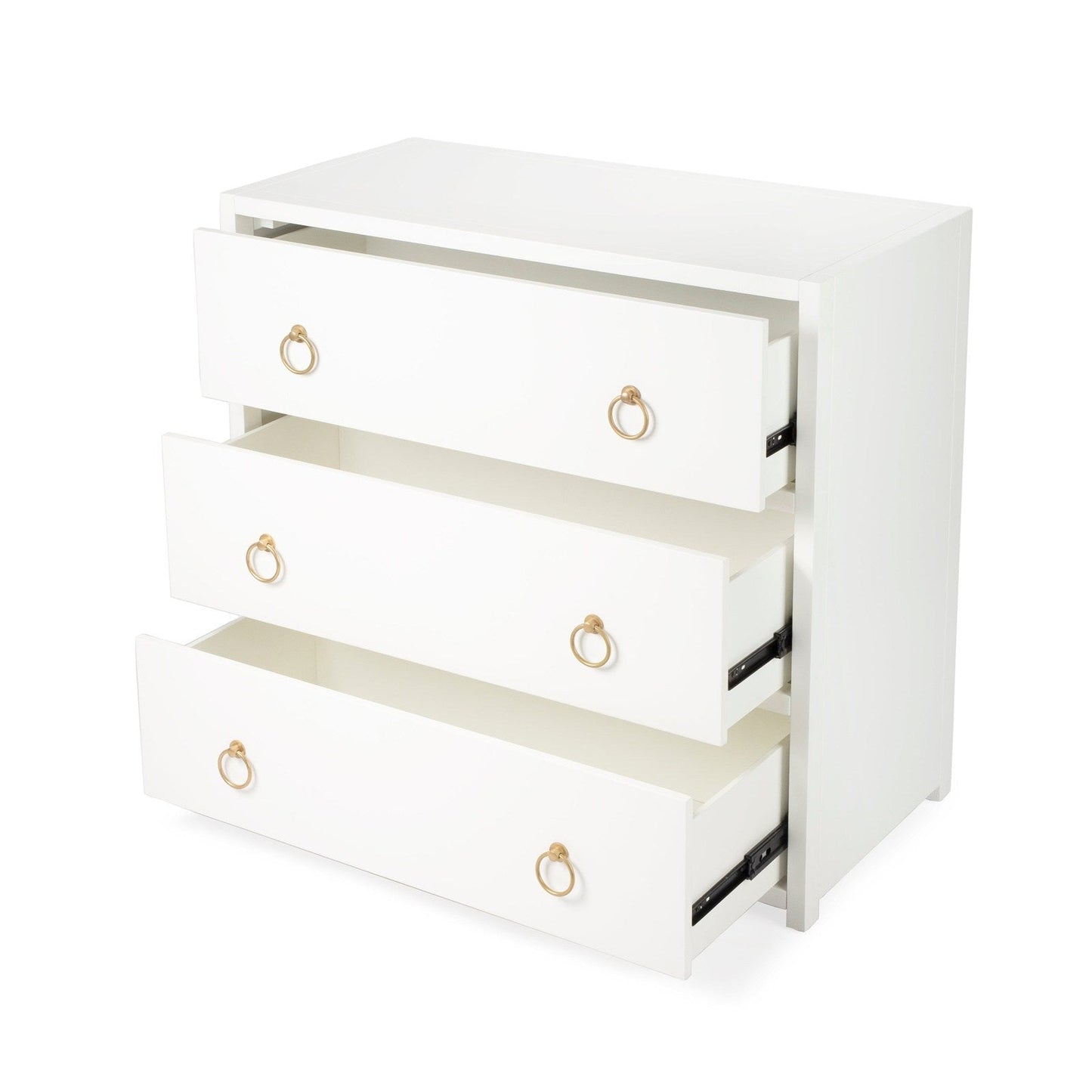 Butler Specialty Company Lark 3 Drawer Dresser, White  - 5392304