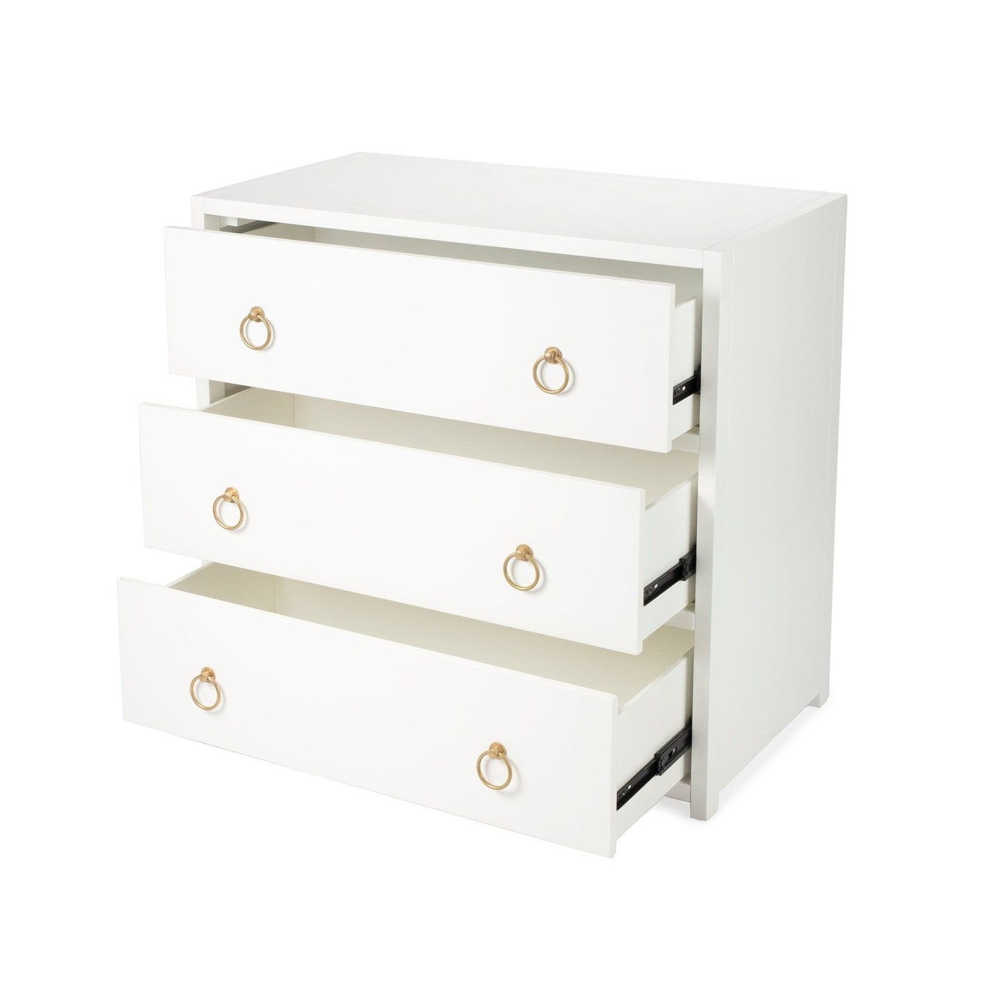 Butler Specialty Company Lark 3 Drawer Dresser, White  - 5392304
