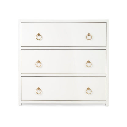 Butler Specialty Company Lark 3 Drawer Dresser, White  - 5392304