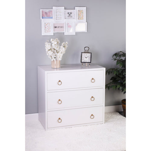 Butler Specialty Company Lark 3 Drawer Dresser, White  - 5392304