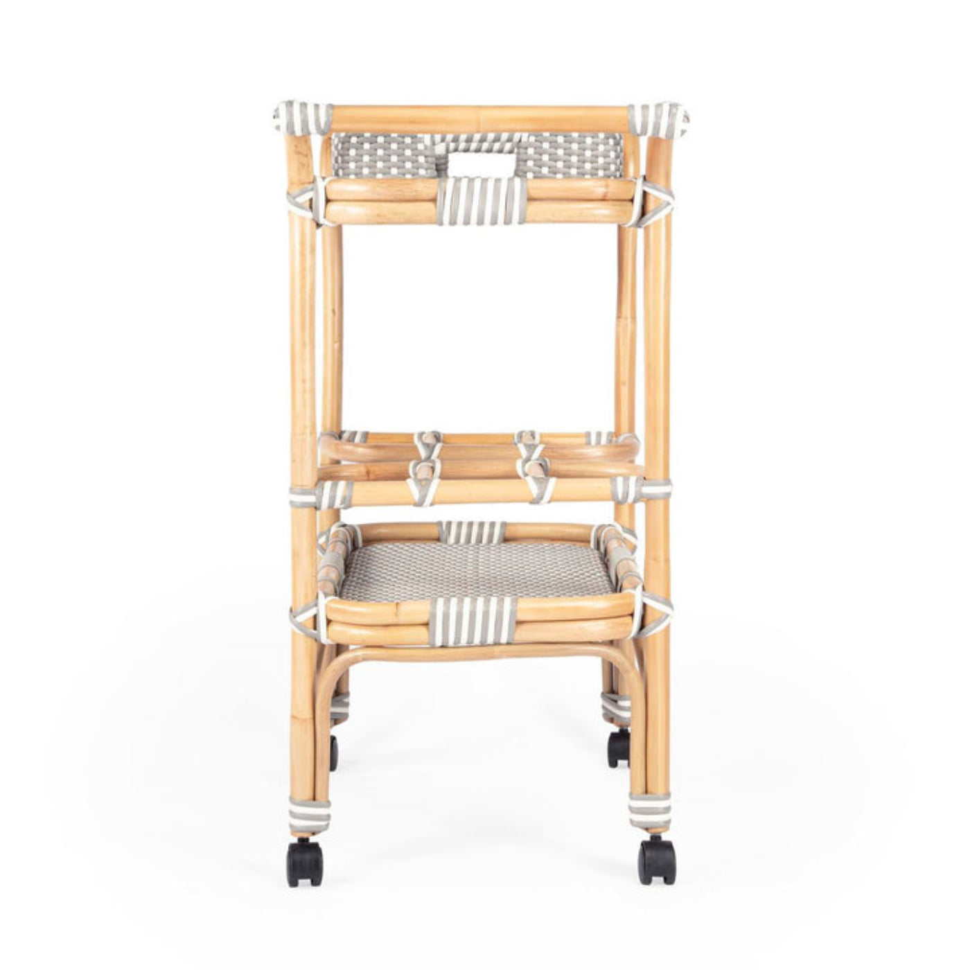 Butler Specialty Selena Rattan Bar Cart