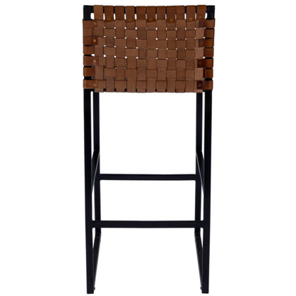 Butler Specialty Urban Brown Woven Leather Bar Stool - 5445344