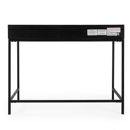 Butler Specialty Company Belka Desk with Drawers, Black  - 5466295