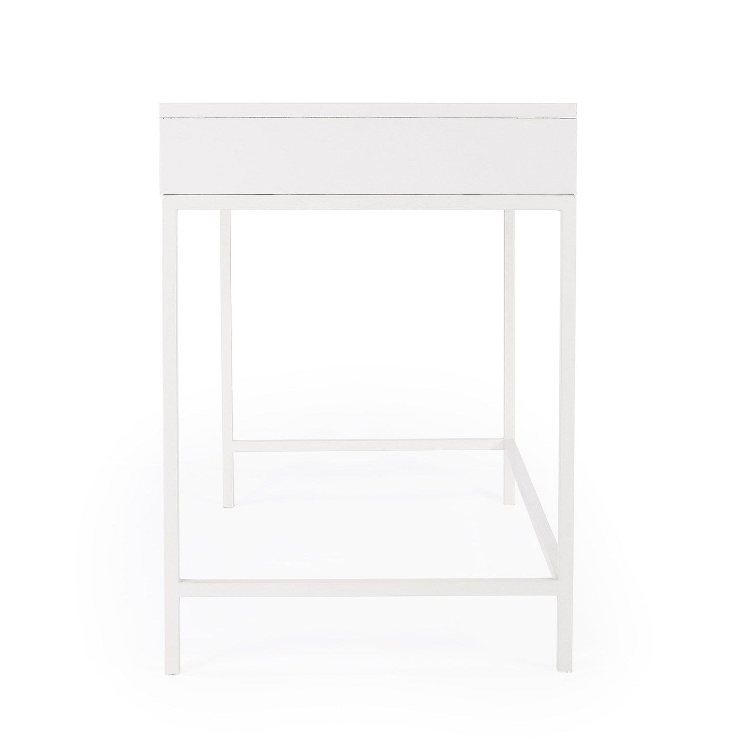 Butler Specialty Company Belka Desk with Drawers, White  - 5466304