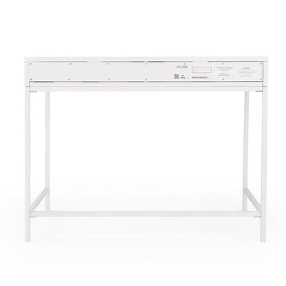 Butler Specialty Company Belka Desk with Drawers, White  - 5466304