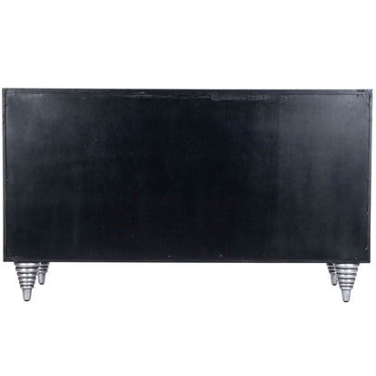 Butler Specialty Company Shelly Leather & Capiz Shell Inlay 55"" Sideboard, Medium Brown -  5486350