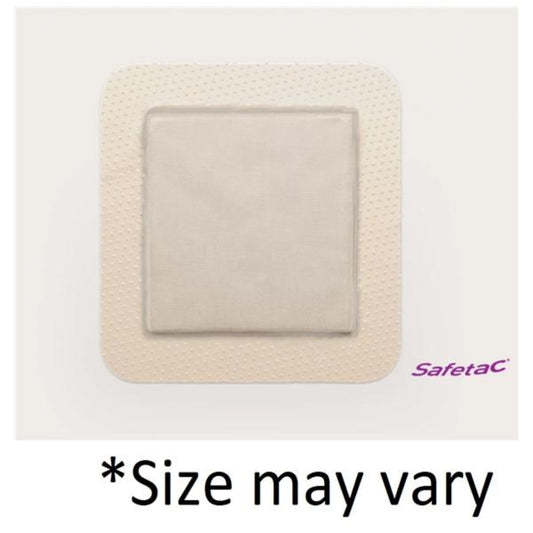 Molnlycke Healthcare (Regent) Dressing Neuro Pattie Mepilex Border Ag Foam 6X8" X-Ray Detectable Slvr Lf 45/Ca - 395690