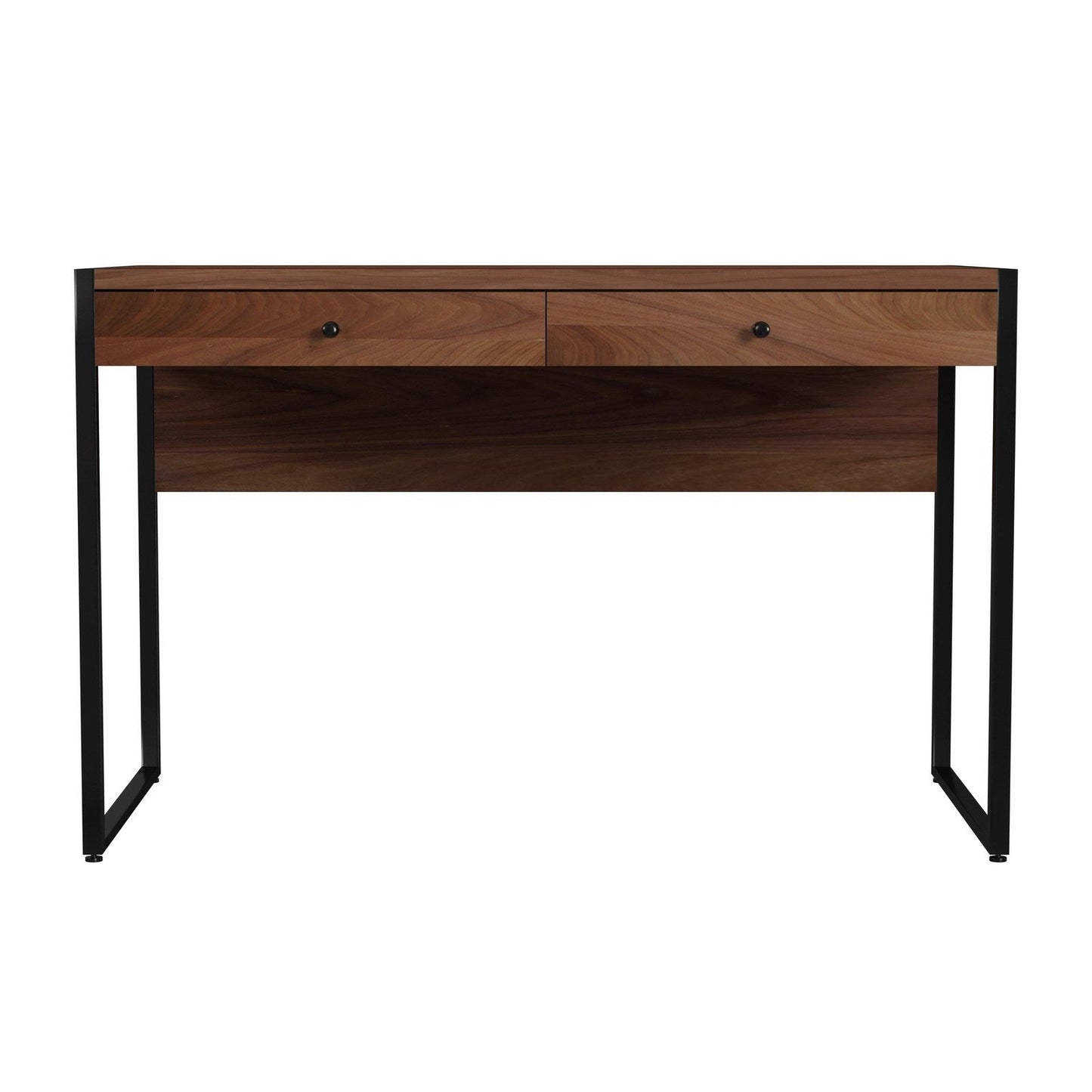 Butler Specialty Company Drake 2-Drawer Walnut Writing Desk, Dark Brown  - 5574421