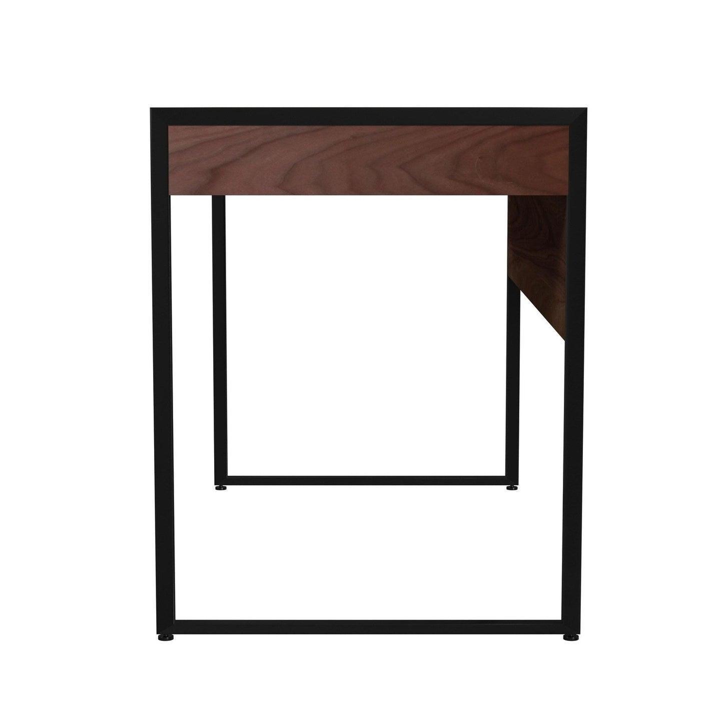 Butler Specialty Company Drake 2-Drawer Walnut Writing Desk, Dark Brown  - 5574421