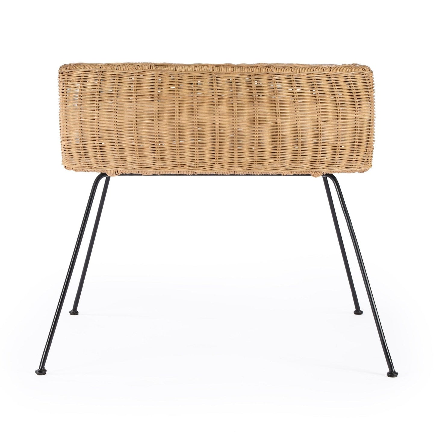 Butler Specialty Company Coralitta Rattan End Table, Light Brown  - 5578404
