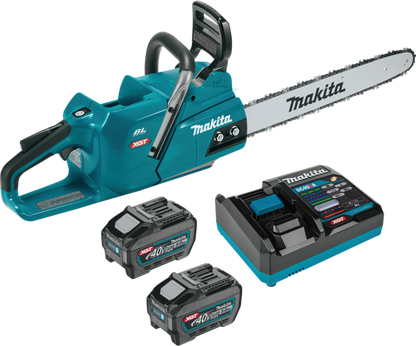 Makita GCU04T 40V MAX XGT Brushless Cordless 18 In. Chain Saw Kit - GCU04T