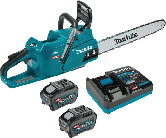 Makita GCU04T 40V MAX XGT Brushless Cordless 18 In. Chain Saw Kit - GCU04T
