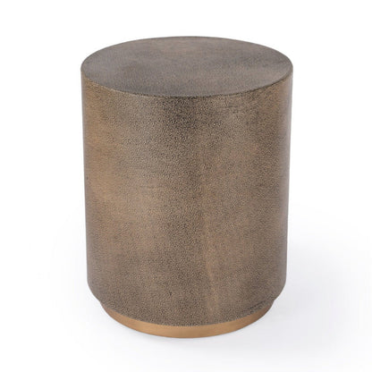 Butler Specialty Company Olenka Round 20""W Accent Table, Gold  - 5590350