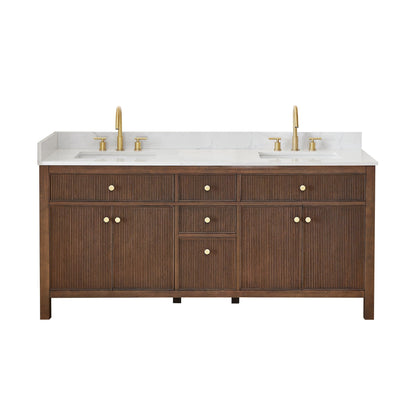 Cerrito 72" double vanity with top