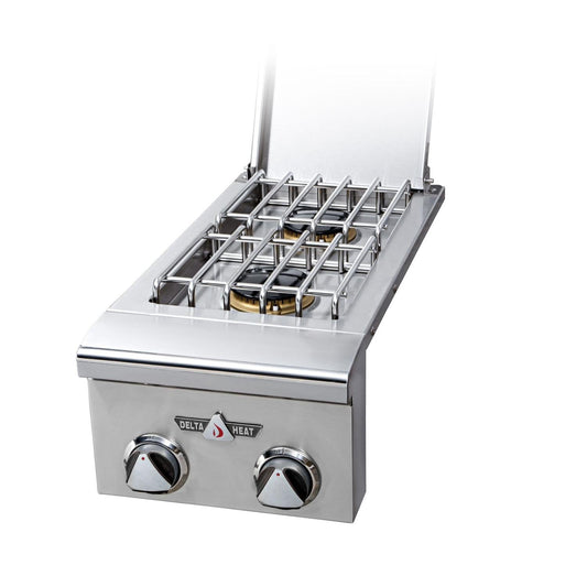 Delta Heat: 12" Delta Heat Double Side Burner - DHSB2-DN