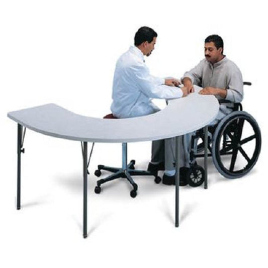Patterson Medical Supply - Horseshoe Table Plastic Resin 72 X 48 Inch - A370342