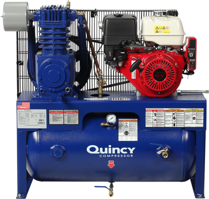 Quincy QT Air Compressor 13 HP 30 Gallon Two Stage w/ Electric Start Honda Engine New - 2020040970