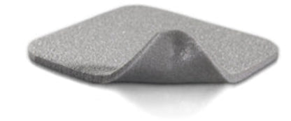 Molnlycke Mepilex Ag Square Foam Dressing with Silver - Gray - 287100
