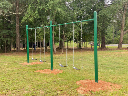 Adam Equipment Sportsplay Single Post Swing Set - 581-502