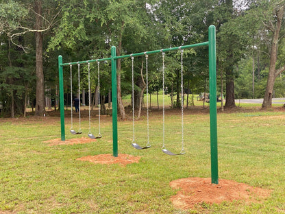 Adam Equipment Sportsplay Single Post Swing Set - 581-502
