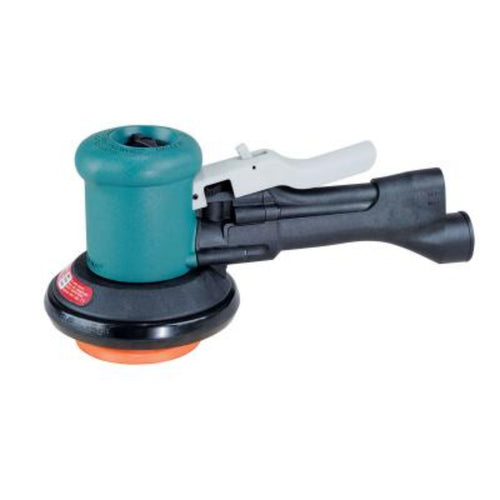 DYNABRADE 3-1/2" (89 mm) Dia. DynaLocke Dual-Action Sander, Non-Vacuum - 58465