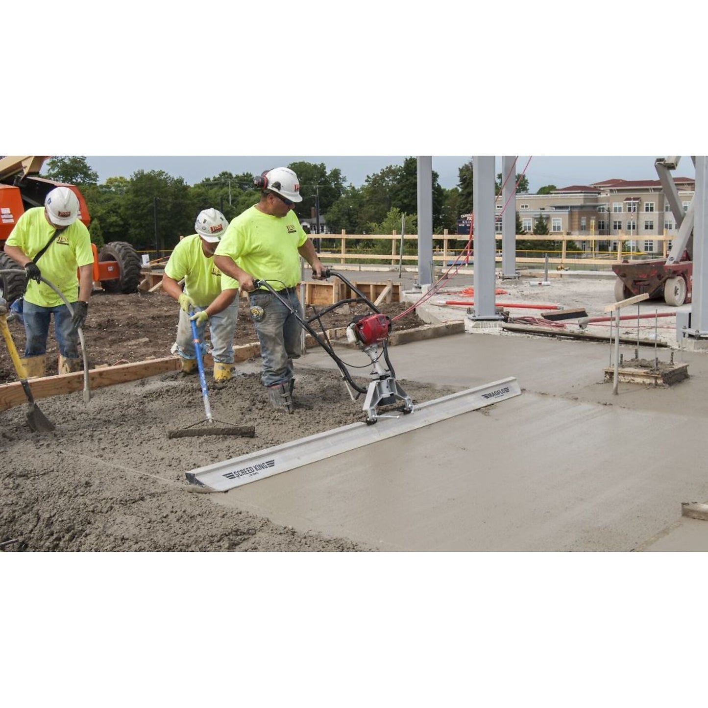 WYCO 16' Screed Bar For Double Power Unit - WS621440