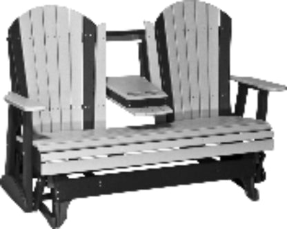 LuxCraft 5' Adirondack Glider - 5APGCHB
