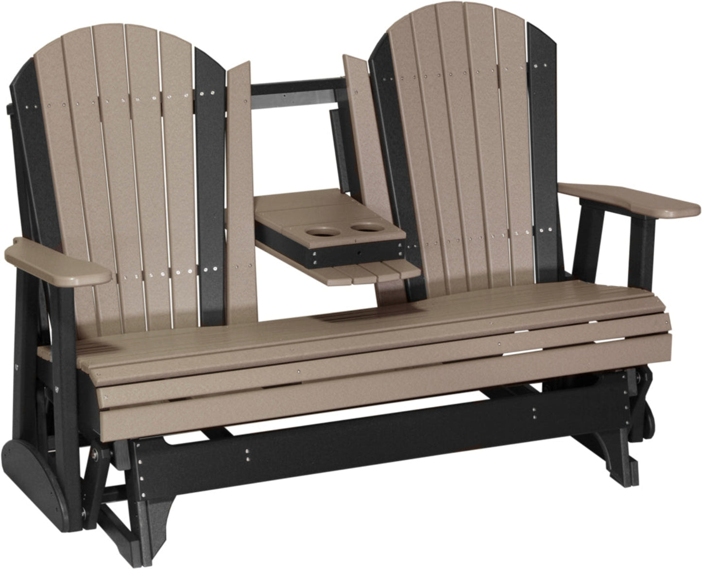 LuxCraft 5' Adirondack Glider - 5APGCHB