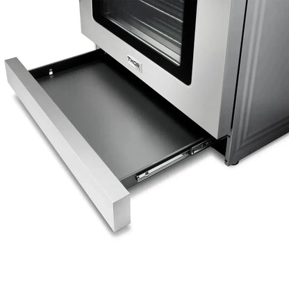 Thor Kitchen Appliance Package - 36 In. Propane Gas Range, Range Hood, Microwave Drawer, Refrigerator, Dishwasher, AP-TRG3601LP-C-2