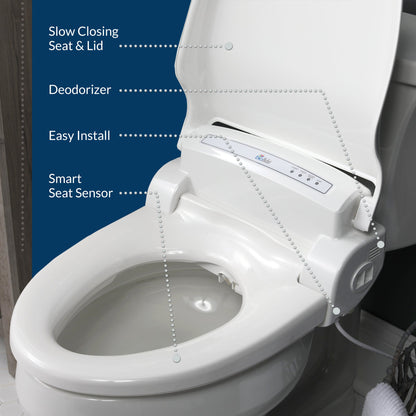 Bio Bidet BB-1000 Supreme Bidet Toilet Seat - 7ZBB1000E 000
