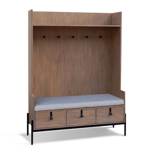 Sunny Designs Alyssa Bench Hall Tree - Oak Grove - 2127OG