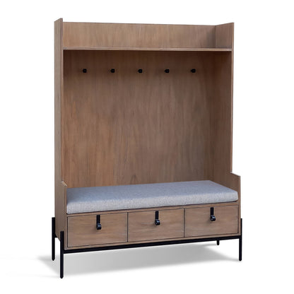 Sunny Designs Alyssa Bench Hall Tree - Oak Grove - 2127OG