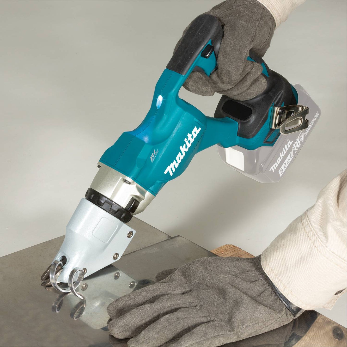 Makita 18V LXT Lithium-Ion Brushless Cordless 14 Gauge Straight Shear (Bare Tool) - XSJ03Z