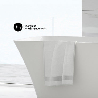 Swiss Madison St. Tropez 60" Freestanding Bathtub - SM-FB569