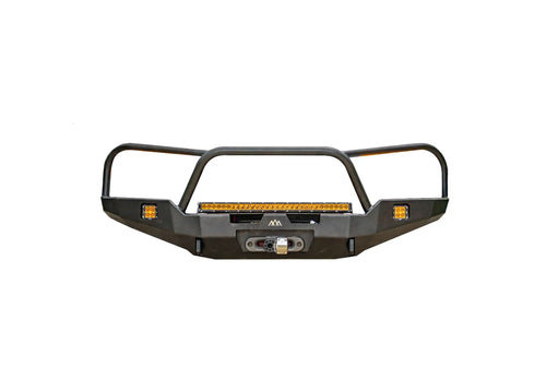 Backwoods Adventure Hi-Lite Overland Toyota 4Runner Front Bumper 5th Gen (2010-2024) [Bull Bar] - BWT4R5-103FGBBB