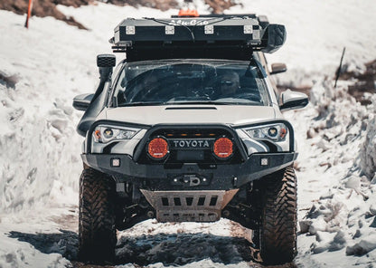 Backwoods Adventure Hi-Lite Overland Toyota 4Runner Front Bumper 5th Gen (2010-2024) [Bull Bar] - BWT4R5-103FGBBB