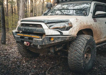 Backwoods Adventure Hi-Lite Overland Toyota 4Runner Front Bumper 5th Gen (2010-2024) [No Bull Bar] - BWT4R5-103XXBBB