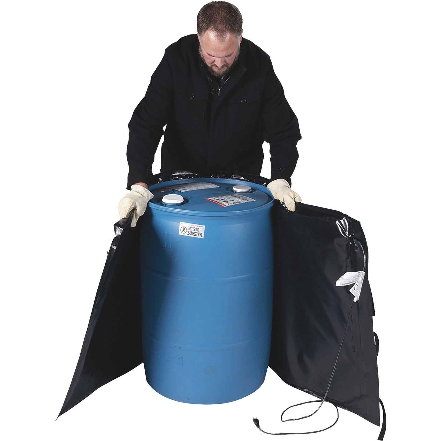 Powerblanket BH55RR-80 55 Gallon Insulated Drum Heater 80°F Fixed New - BH55RR-80
