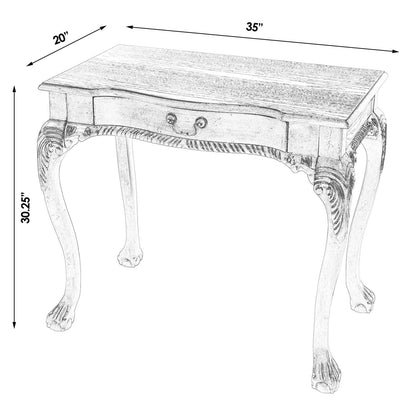 Butler Specialty Company Dupree Writing Desk, Medium Brown  - 6042001