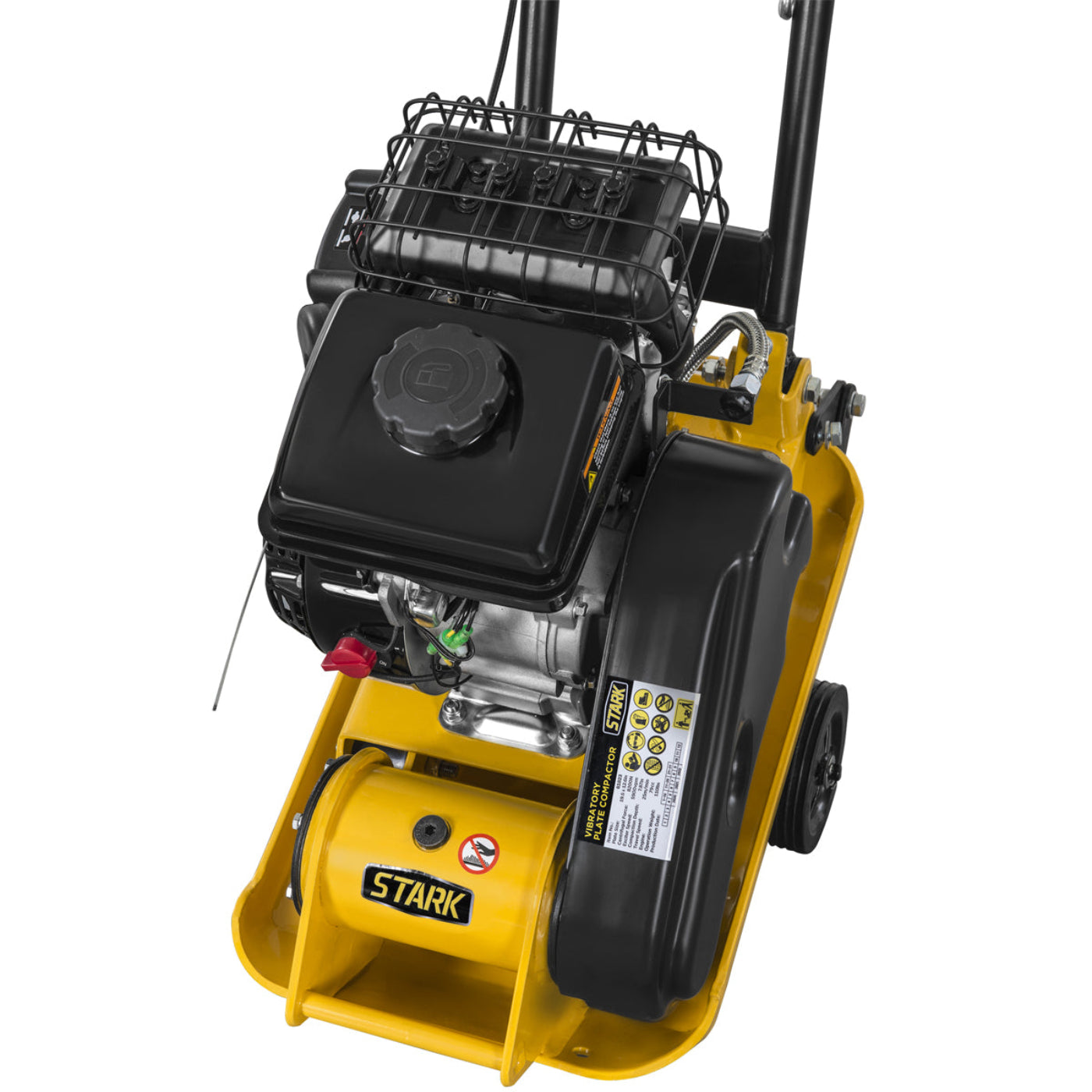 Stark USA 6.5HP Walk Behind Plate Compactor 196cc Motor 350 sq/f 21" x 15" Plate - 61028