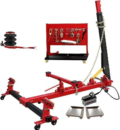 Katool  KT Auto Body Puller Frame Straightener with 3 ton Air Jack - 255