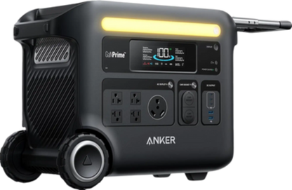 Anker SOLIX F2600 Power Station 2560Wh 2400W Manufacturer RFB - A1781111-F0