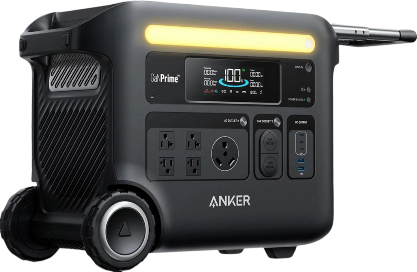 Anker SOLIX F2600 Power Station 2560Wh 2400W Manufacturer RFB - A1781111-F0