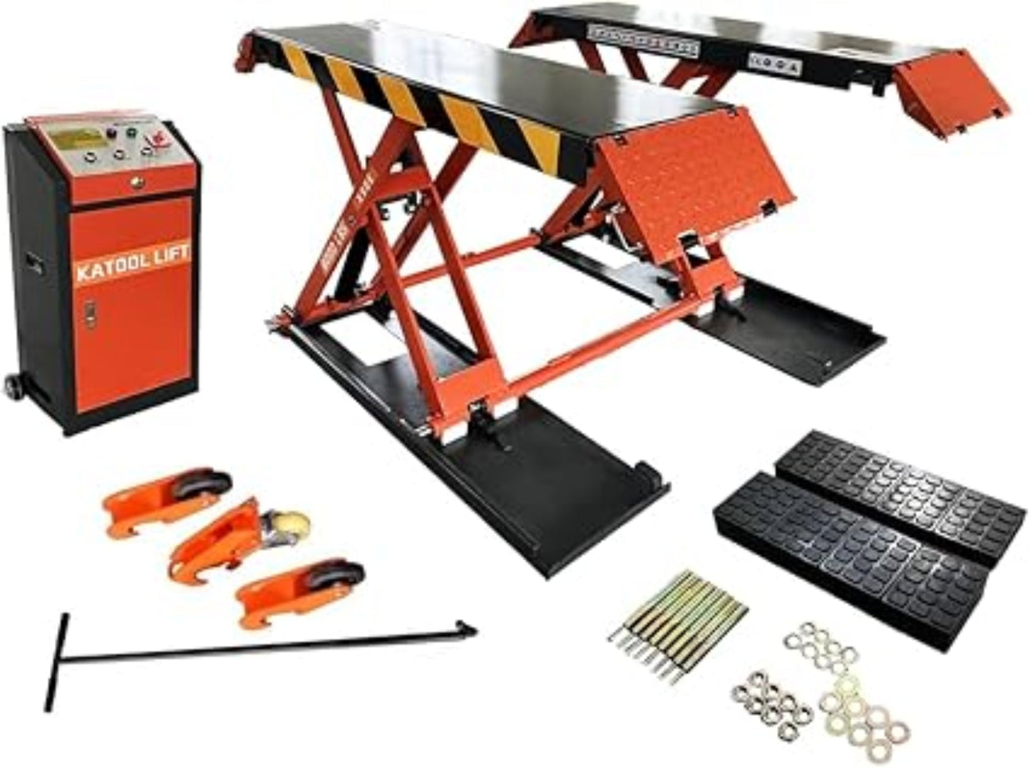Katool  K 8000 lbs Electric Mid Rise Scissor Lift 47" Lifting Height - X90E