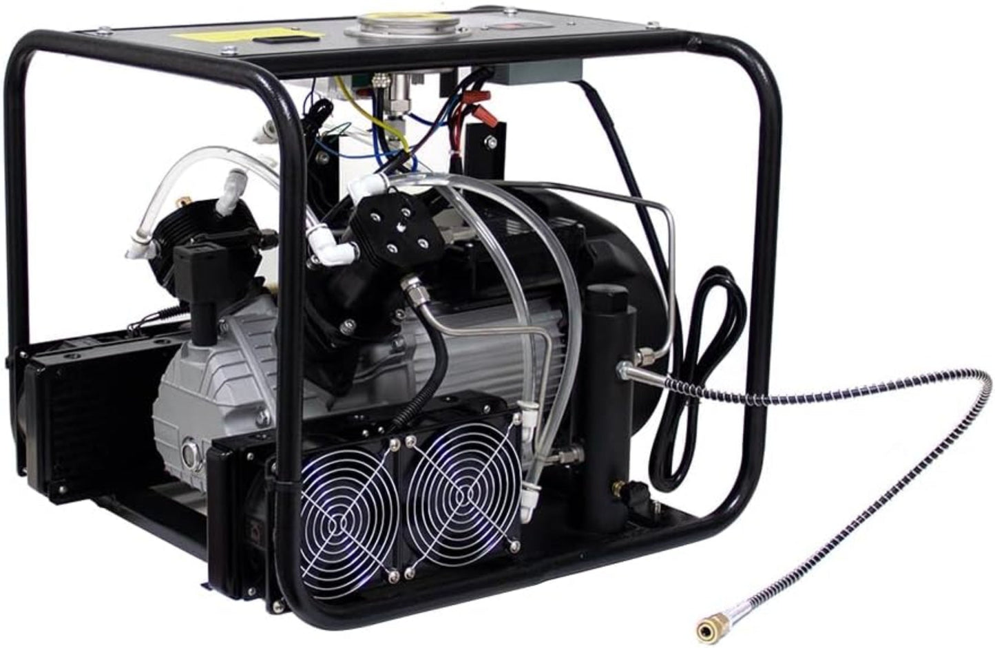 Katool Electric Air Compressor with Auto Stop Fuction,110v 60Hz,Up to 4500 psi High Pressure,Digital Display,Built-In Cooler Sytem for Paintball PCP Airgun Rifle Tanks Filling