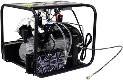 Katool Electric Air Compressor with Auto Stop Fuction,110v 60Hz,Up to 4500 psi High Pressure,Digital Display,Built-In Cooler Sytem for Paintball PCP Airgun Rifle Tanks Filling