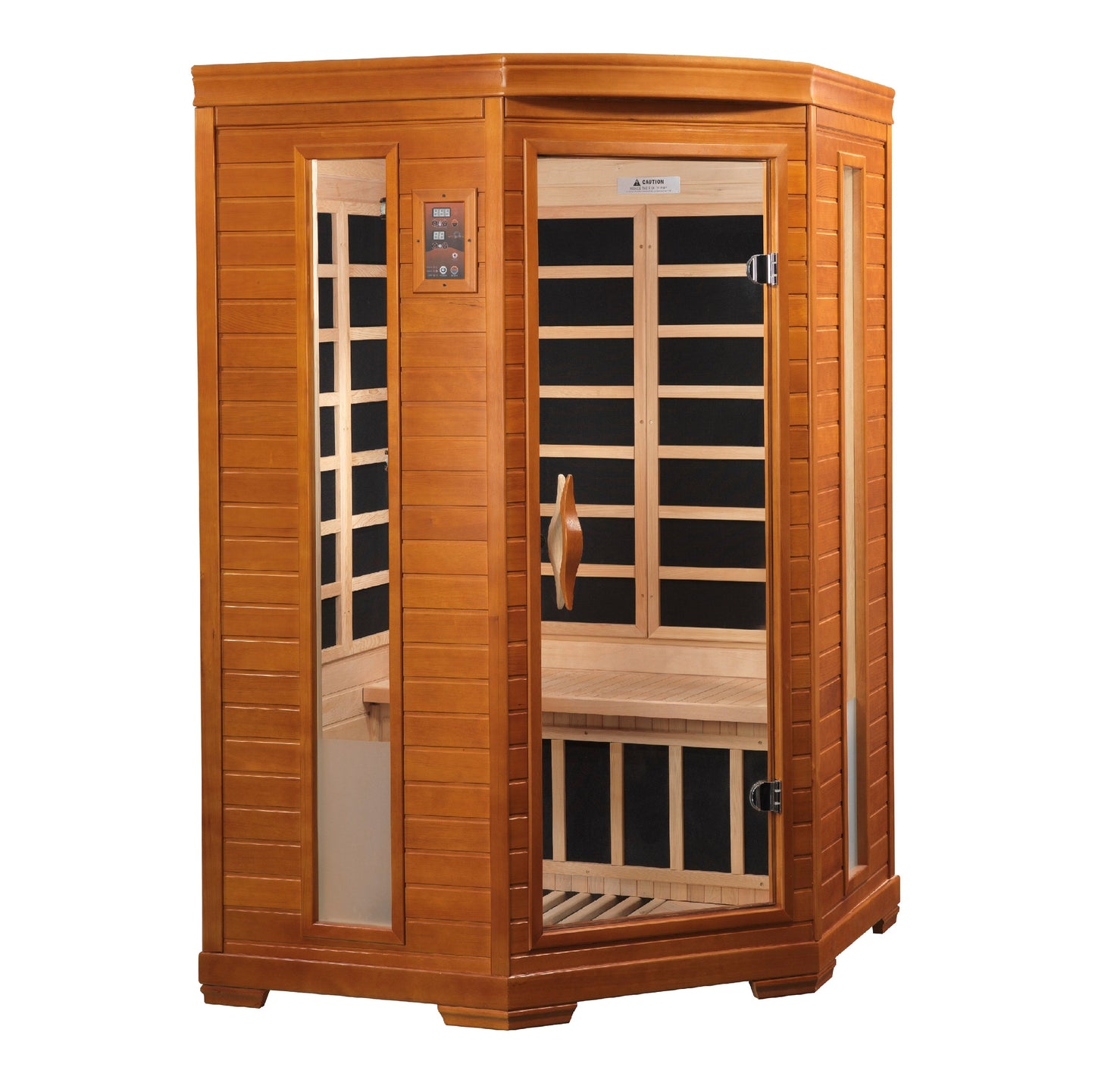 Golden Designs "Heming" 2 Person Low EMF Far IR Sauna  - DYN-6225-02