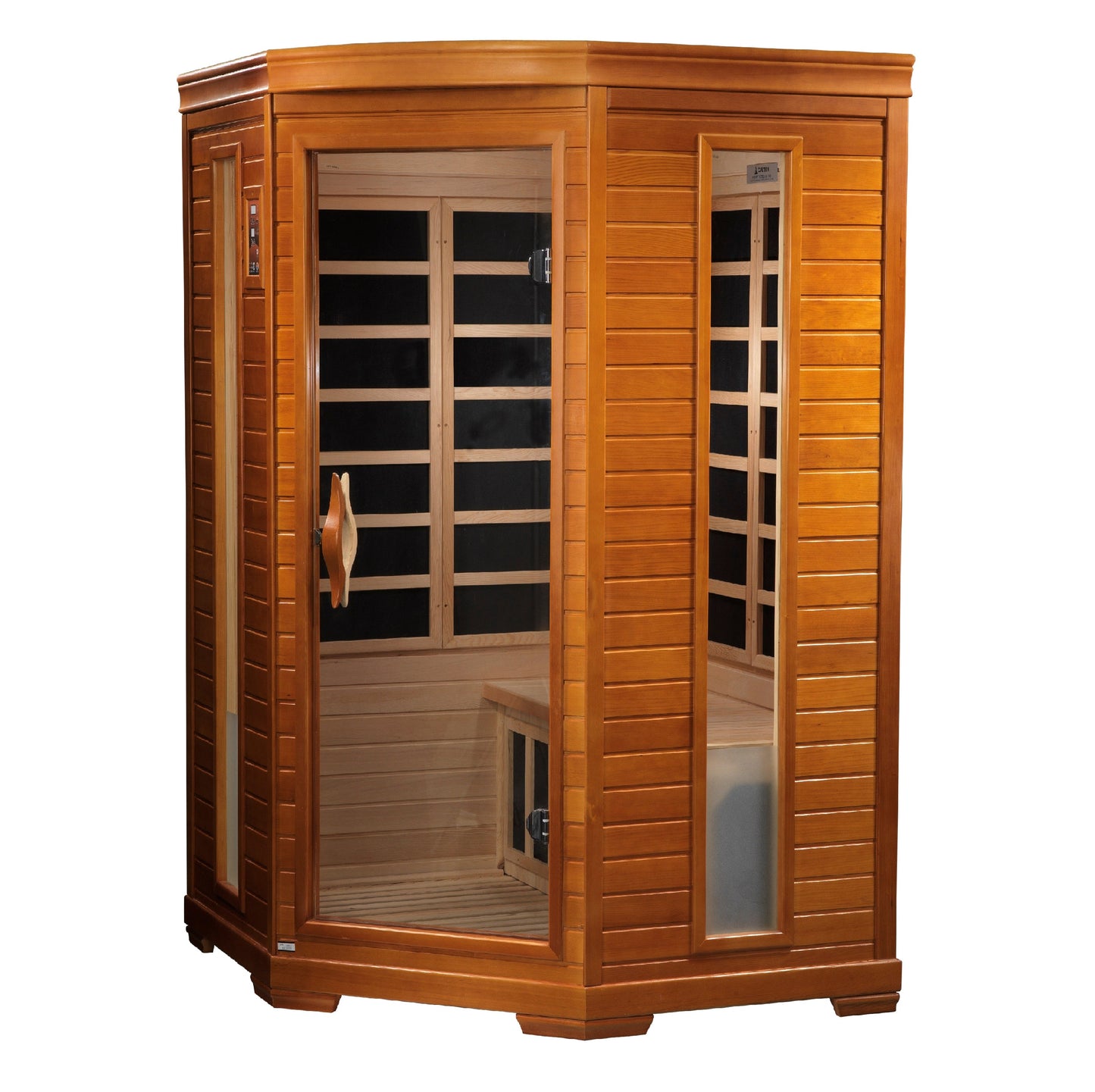 Golden Designs "Heming" 2 Person Ultra Low EMF Far IR Sauna  - DYN-6225-02 Elite