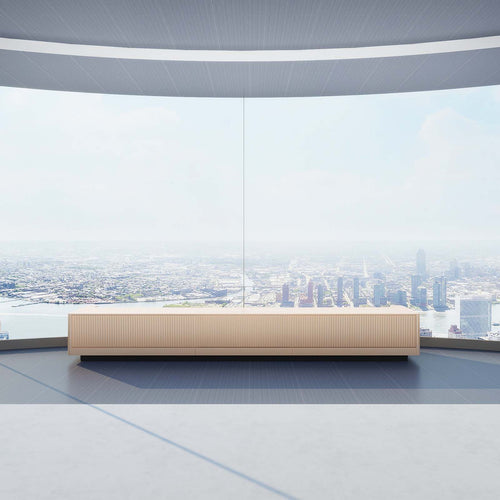 VIVIDSTORM Motorized Laser TV Cabinet Geneva - VC49GE100C