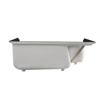 Swiss Madison Aquatique 60" x 32" Right Drain, Shower Base in Matte Black - SM-SB538MB